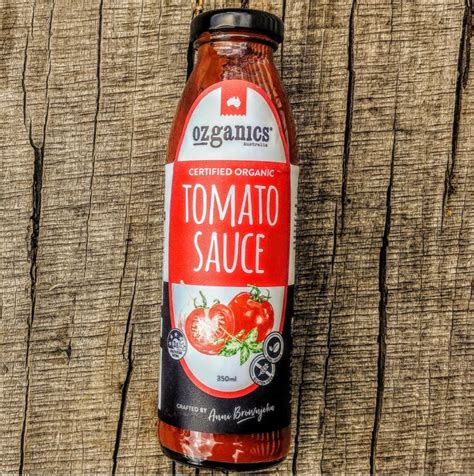 Ozganics Organic Tomato Sauce 350ml | Cold Country Organics