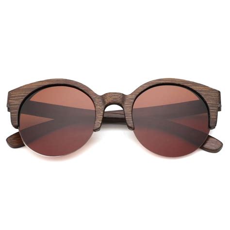 Lunettes De Soleil Femme Et Hommes En Bois Bambou