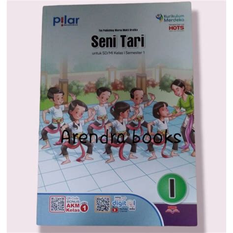 Jual Buku Pilar Pelajara Seni Tari Kelas 1 Semester 1kurikulum Merdeka