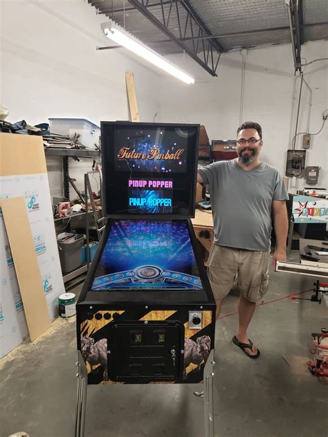 Full Size Virtual Pinball Machine Pinup Popper Vp Vpx Fp