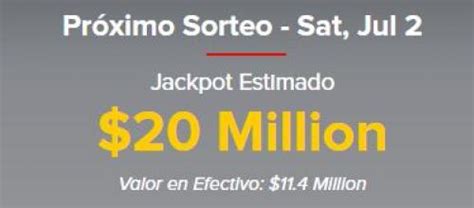 Powerball Resultados Y Sorteo Del Sábado 2 De Julio How Much Is A