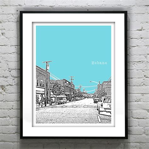 Mebane Nc Map - Etsy