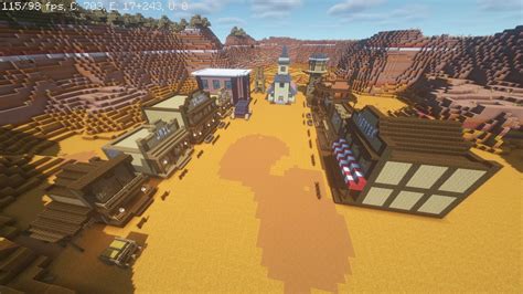 Wild West Town Minecraft