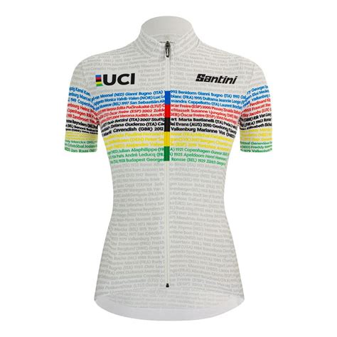 Maglia Santini Uci World Champion Champion Donna Deporvillage