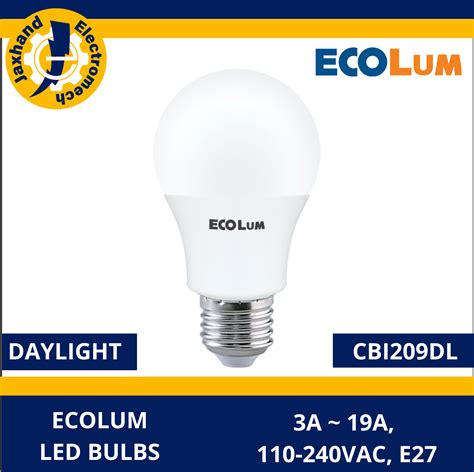 Led Bulb Ecolum 3w To 19w E27 Daylight Lazada Ph