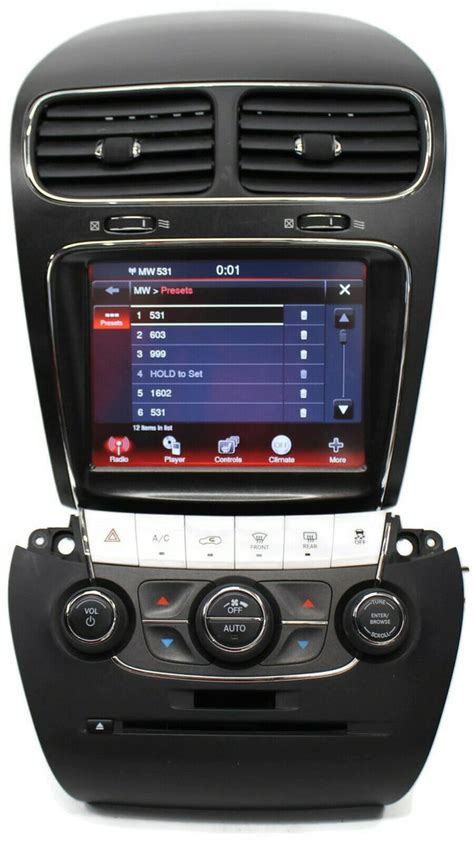 2011 2019 Dodge Journey Touch Display 84 Screen Radio Cd Player 050