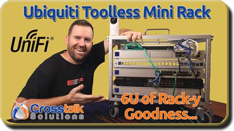 Ubiquitis 6u Toolless Mini Rack Unboxing Setup And Review Youtube