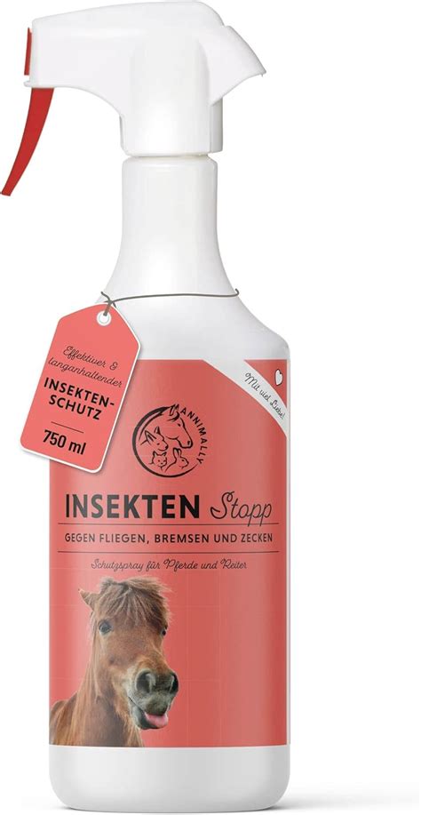 Annimally Insektenspray Pferd 0 75l Fliegenspray für den sofortigen