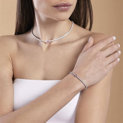 Mabina BRACCIALE MABINA TENNIS CLUB ARGENTO 533547 Arvimo Gioielli