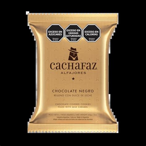 Alfajor Cachafaz De Chocolate Negro