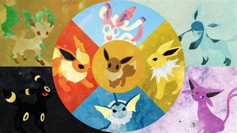 Eeveelutions Wallpapers Wallpaper Cave