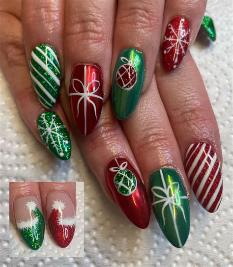 Christmas Nail Ideas 2023 Xmas Nails Nail Designs Christmas Present