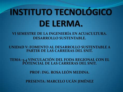 Ppt Instituto Tecnol Gico De Lerma Powerpoint Presentation Free