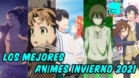 Los Mejores Animes Invierno Premios P Ramo De Animes Youtube