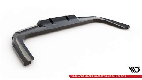 Central Rear Splitter With Vertical Bars Bmw X1 M Pack U11 Our