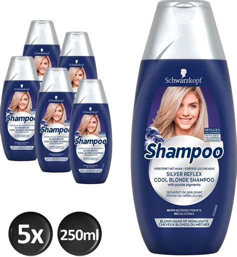 Bol Schwarzkopf Silver Reflex Cool Blond Shampoo Stuks