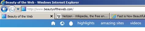 Ie9 Fast Is Now Beautiful” But Whats Up With The Address Bar