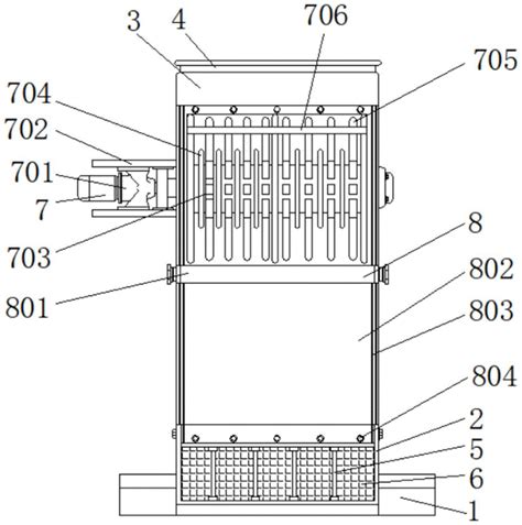 一种水产养殖用具有循环利用功能的废物处理装置的制作方法2