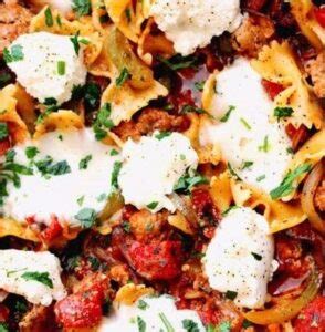 Turkey And Bow Tie Pasta Brenda Gantt Recipes