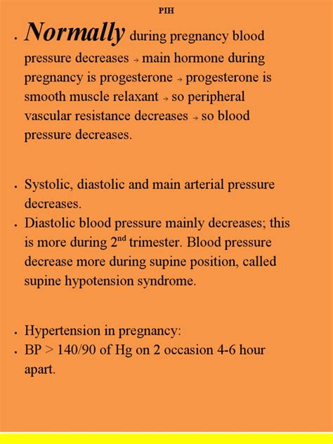 Pih Preeclampsia And Eclampsia Pdf