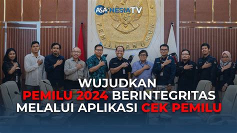 Lihat Track Record Calon Wakilmu Lewat Aplikasi Cek Pemilu Youtube