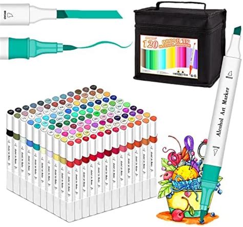 Colpart Farben Alkohol Filzstifte Permanenter Marker Set F R Manga