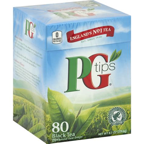 Pg Tips Black Tea Pyramid Tea Bags Tea Superlo Foods