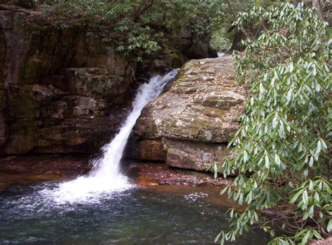 Northeast Tennessee Waterfalls Blue Hole Falls