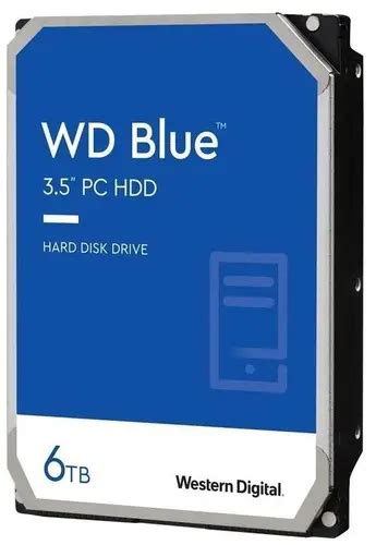 Жёсткий диск 6Tb SATA-III WD Blue (WD60EZAX): купить в интернет ...