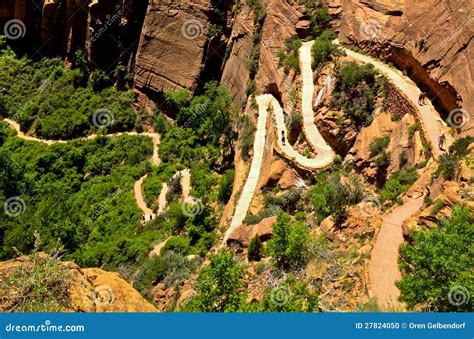 Angels Landing Trail Map