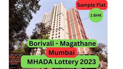 Mhada Mumbai Lottery Sample Flat Borivali Magathane Scheme Code