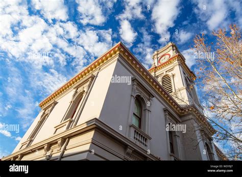Street Architecture Castlemaine Victoria Australia Hi Res Stock