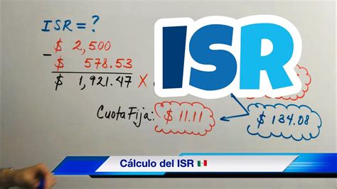 Ejemplo De Como Calcular El Isr Image To U