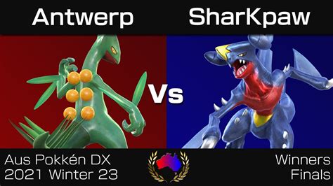 Aus Pokkén DX 2021 Winter 23 Winners Finals Antwerp Sceptile vs