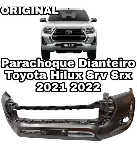 Capa Parachoque Dianteiro Toyota Hilux Srv Srx 2021 2022 Parcelamento