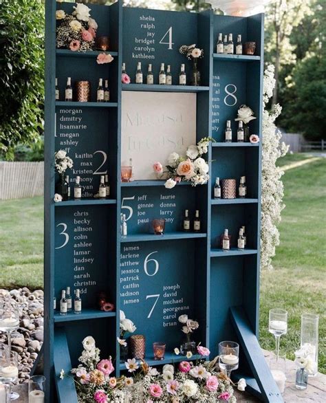 These Creative Wedding Seating Chart Ideas Will Seriously Wow Your