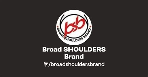 Broad Shoulders Brand Twitter Instagram Facebook Linktree