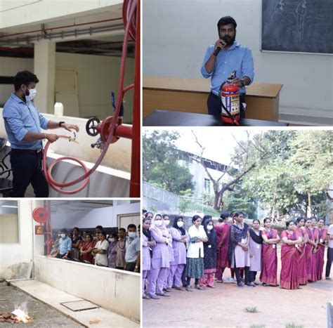 Fire Drill Demonstration Was Organized By Department Of Public Health