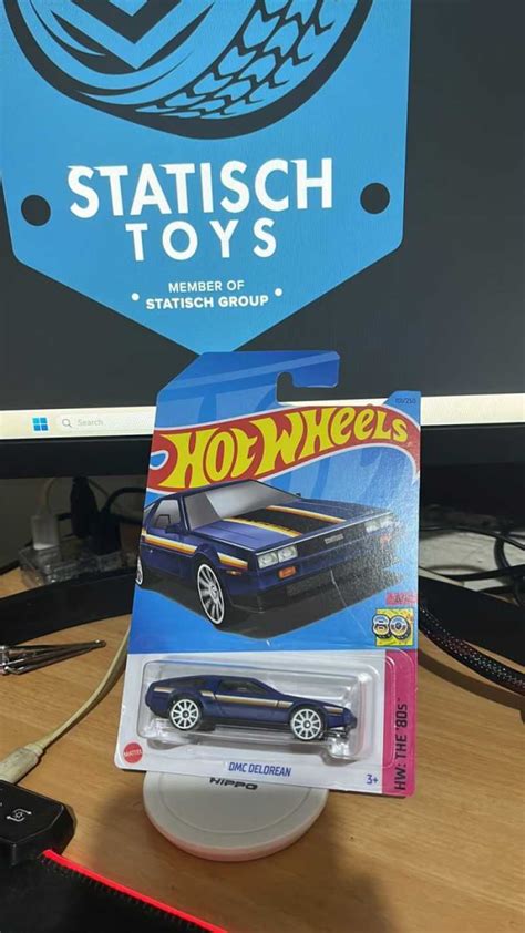 Jual Hot Wheels Dmc Delorean Biru Tua Lot M Hotwheels Di Seller