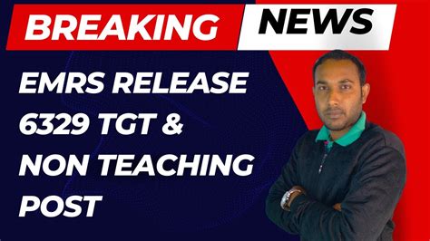 EMRS 6329 TGT Not Teaching Vacancy 2023 Out Now EMRS Teaching Non