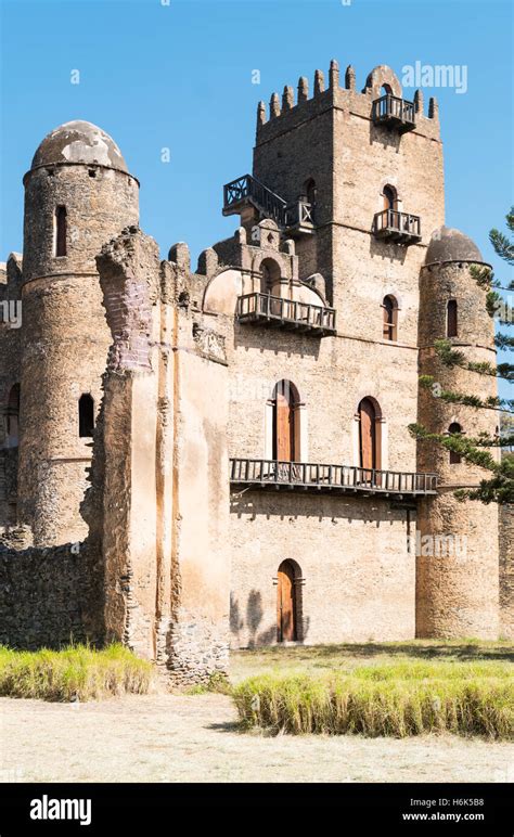 Ethiopia, Gondar, the Emperor's palace Stock Photo - Alamy