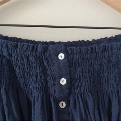 Free People Free People We The Free Dancing Till Dawn Smocked Off Small