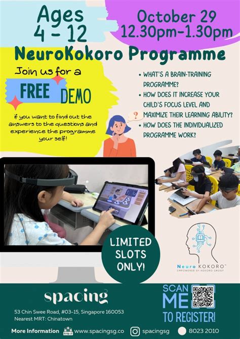 Demo Brain Training Programme | Tickikids Singapore