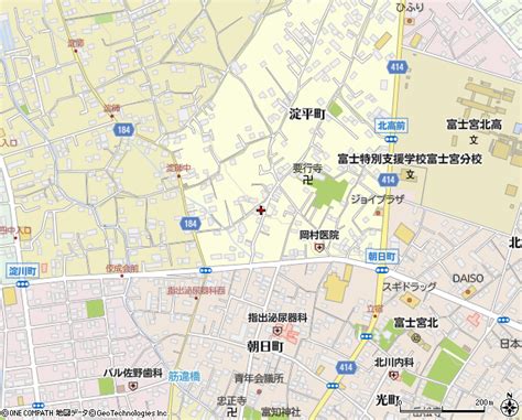 淀師区7町内会集会所（富士宮市文化・観光・イベント関連施設）の住所・地図｜マピオン電話帳