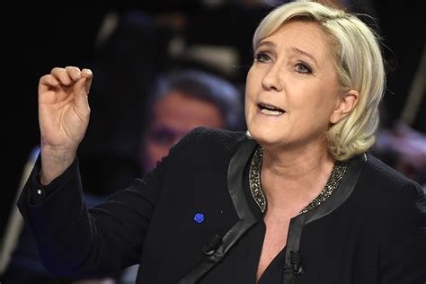 Frances Far Right Candidate Le Pen Triggers Outcry With Comment On