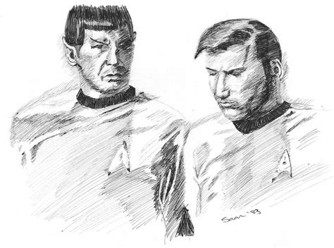 Art Star Trek Tos Drawings Chapter 1 Tarlan Star Trek The