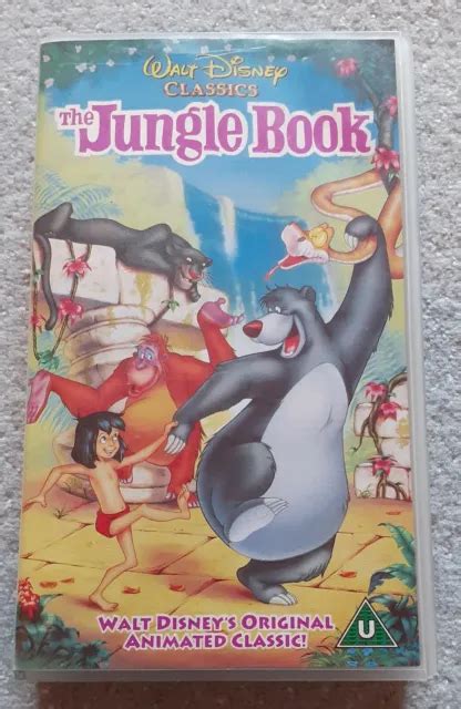 Walt Disney Classics The Jungle Book Vhs Englisch Sammlerst Ck