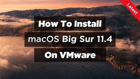 How To Install Macos Big Sur On Vmware Iphone Wired