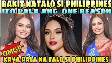 HALA ITO PALA REASON BAKIT NATALO Si Philippines Miss Reinahispano