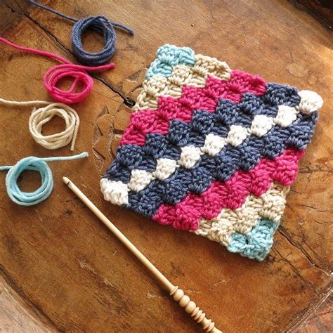 C C Crochet Square Corner To Corner Crochet Project Woolnhook By